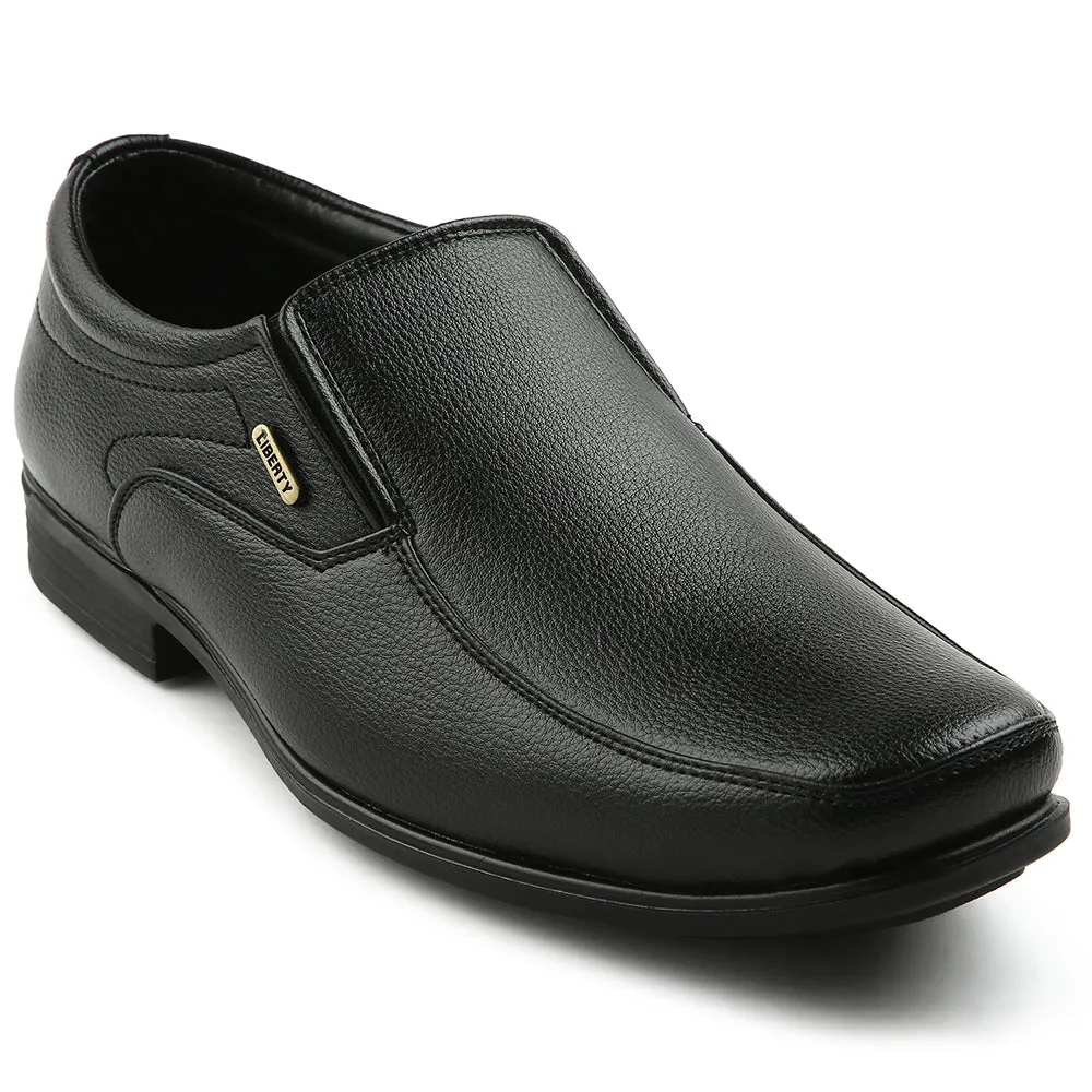Quick Change Fortune Black Formal Non Lacing Moccasin For Men H202-02 By Liberty