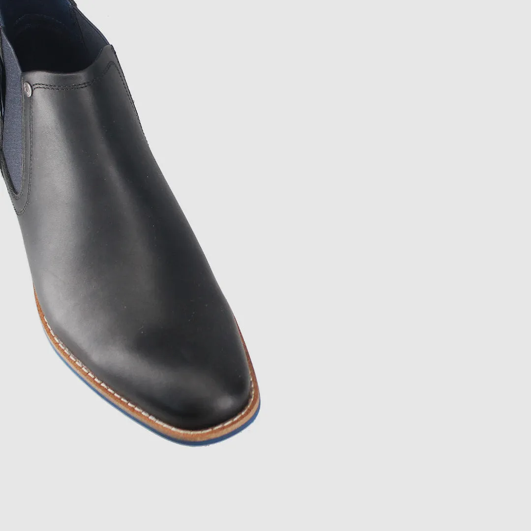 Dion Chelsea Boots Black Classic Build