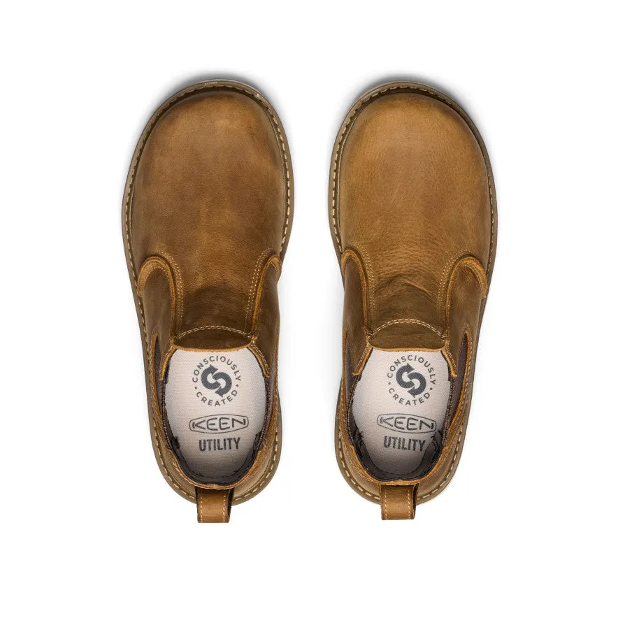 Women's San Jose Chelsea 90 Heel Boot (Soft Toe)  |  Belgian/Gum Comfortable Airflow Flexible Style