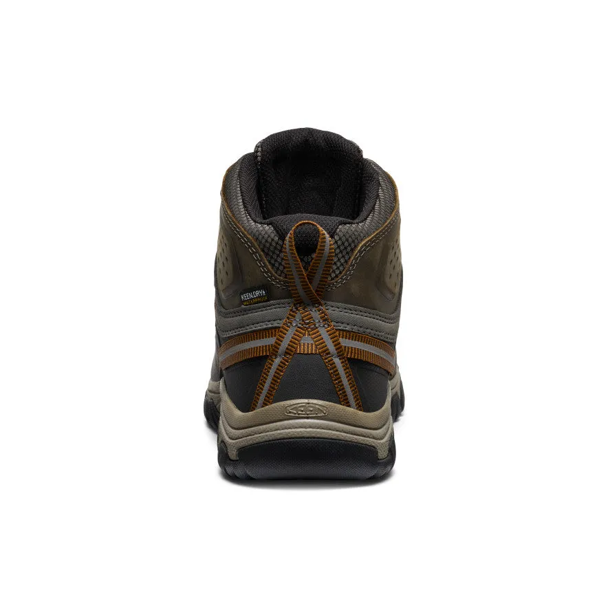 Men's Targhee III Waterproof Mid Wide  |  Black Olive/Golden Brown All Day Beach Walk