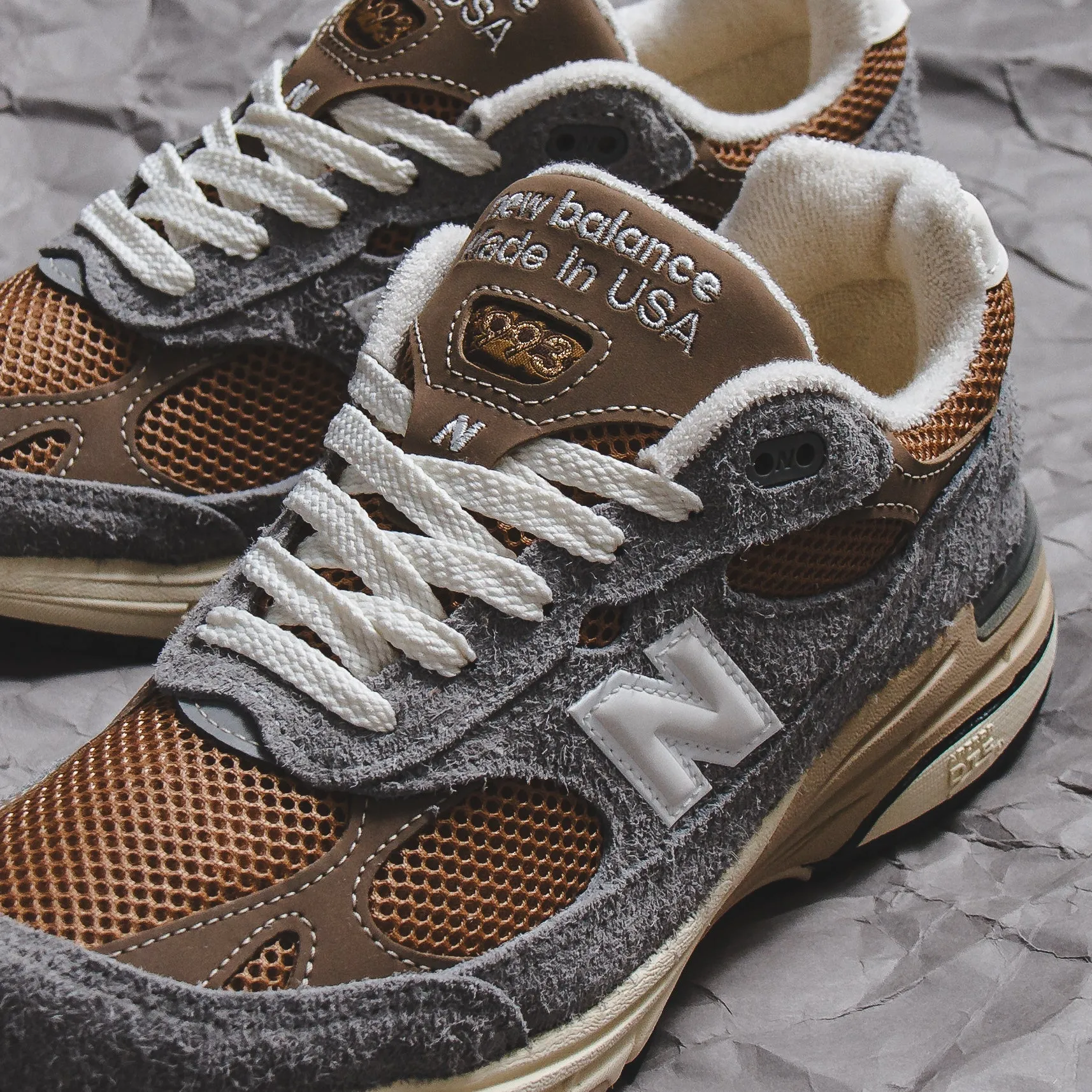 New Balance Unisex 993 Shadow Grey Made In USA Core U993GG Comfort Flex