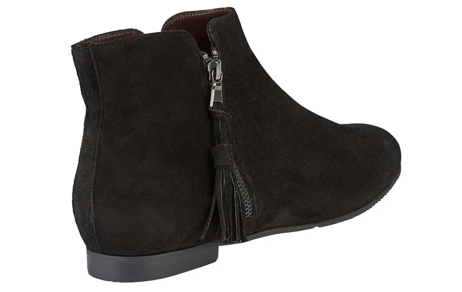 Gab Hazell Black Suede Minimal Build Workwear Style