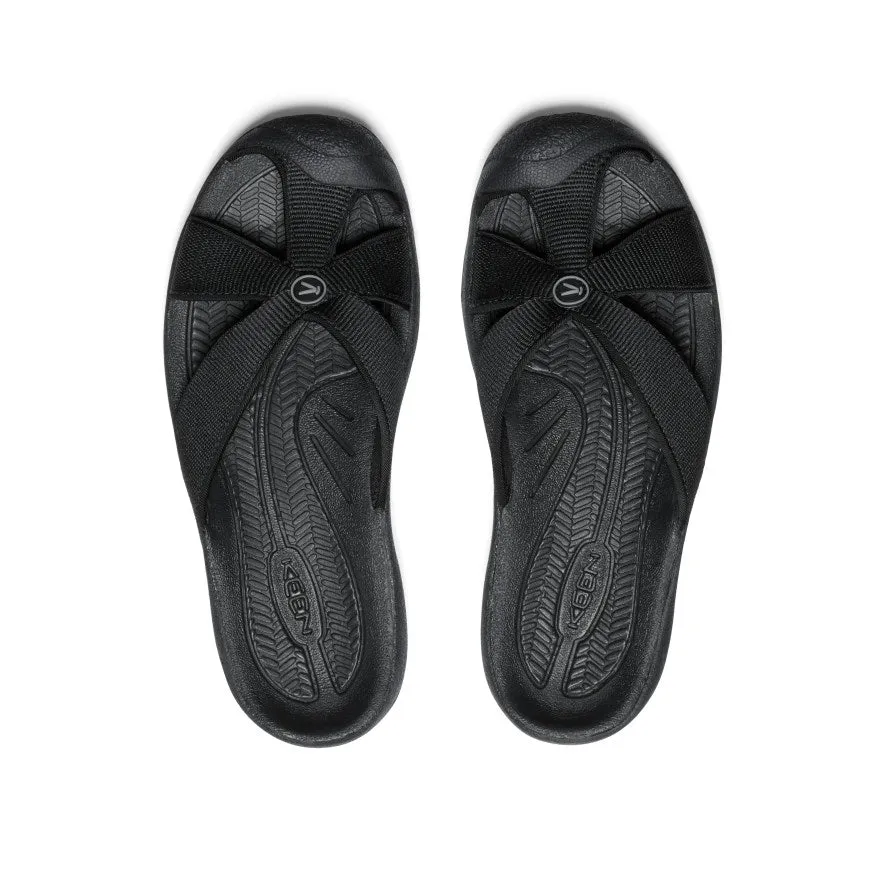Women's Bali Slide Sandal  |  Black/Steel Grey Family Out Clean Movement
