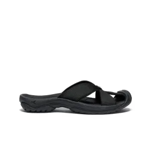 Bold materials Women's Bali Slide Sandal  |  Black/Steel Grey