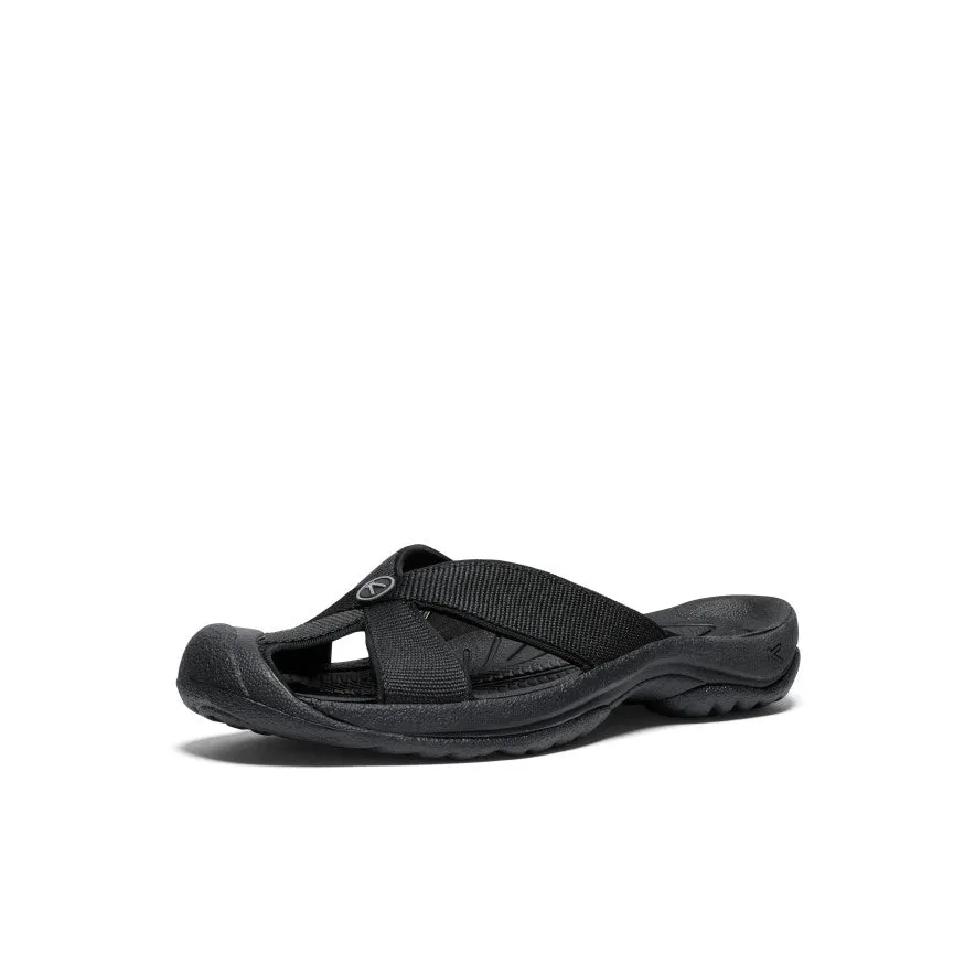 Women's Bali Slide Sandal  |  Black/Steel Grey Casual Comfort Slides