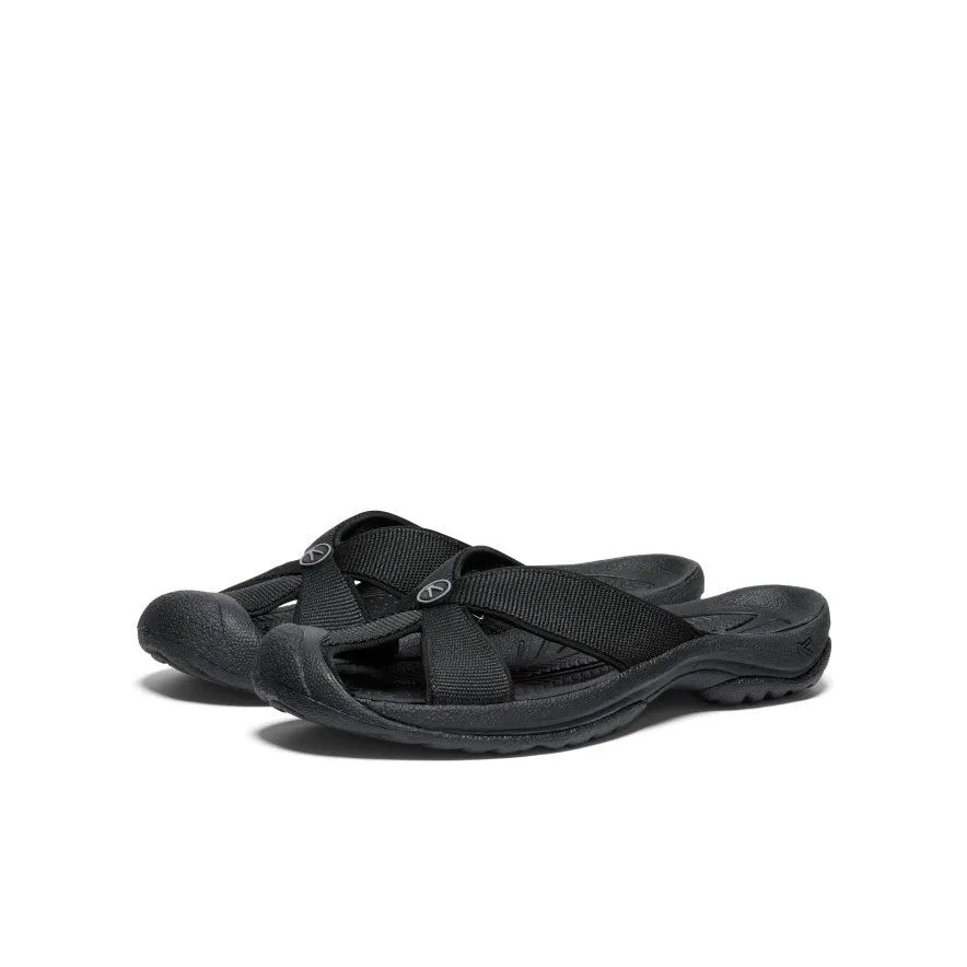 Women's Bali Slide Sandal  |  Black/Steel Grey Light Structure Breath Comfort