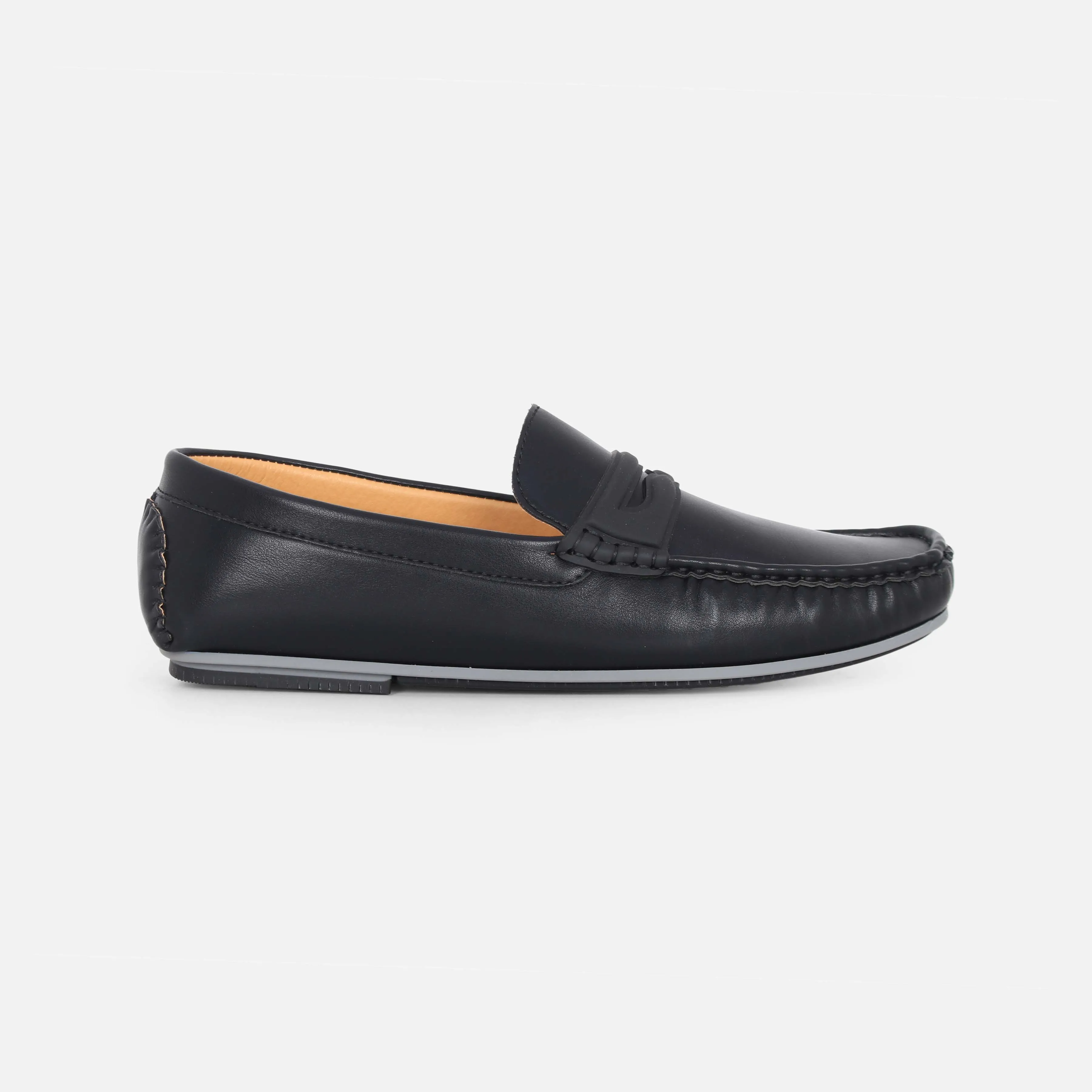 MEN MOCCASINS SLIP-ON SHOES Crisp Feel Pad Ease
