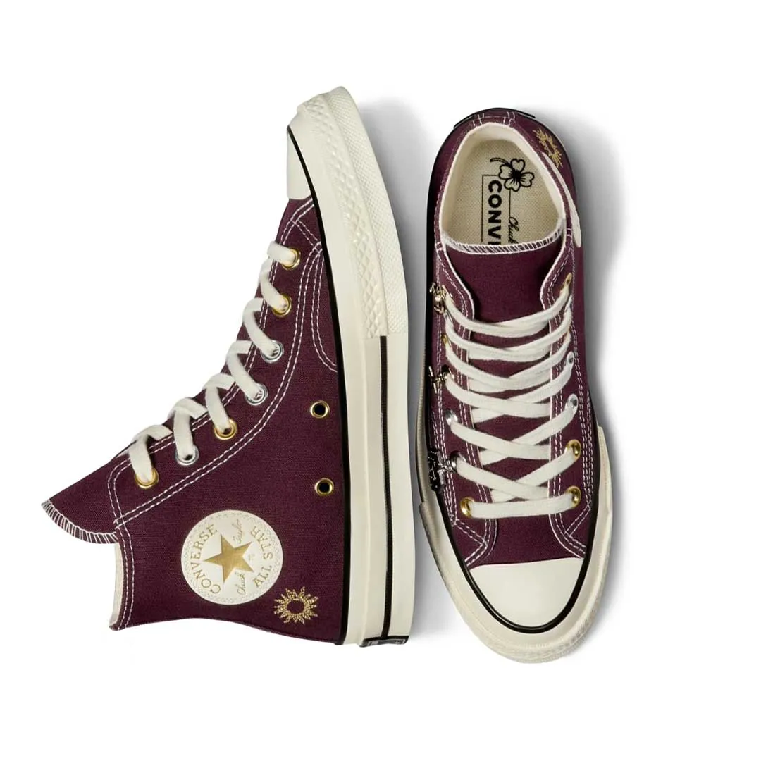Durable Build Airport Travel Kids Play Converse - Women's Chuck 70 Luck Charms High Top Shoes (A13405C)