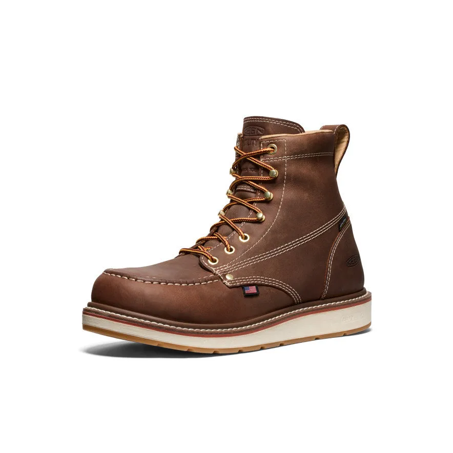 Men's Liberty 6" Waterproof Boot (Carbon Toe)  |  Chestnut/Gum Comfort Lock