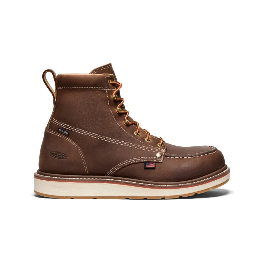 Men's Liberty 6" Waterproof Boot (Carbon Toe)  |  Chestnut/Gum Easy Footwear