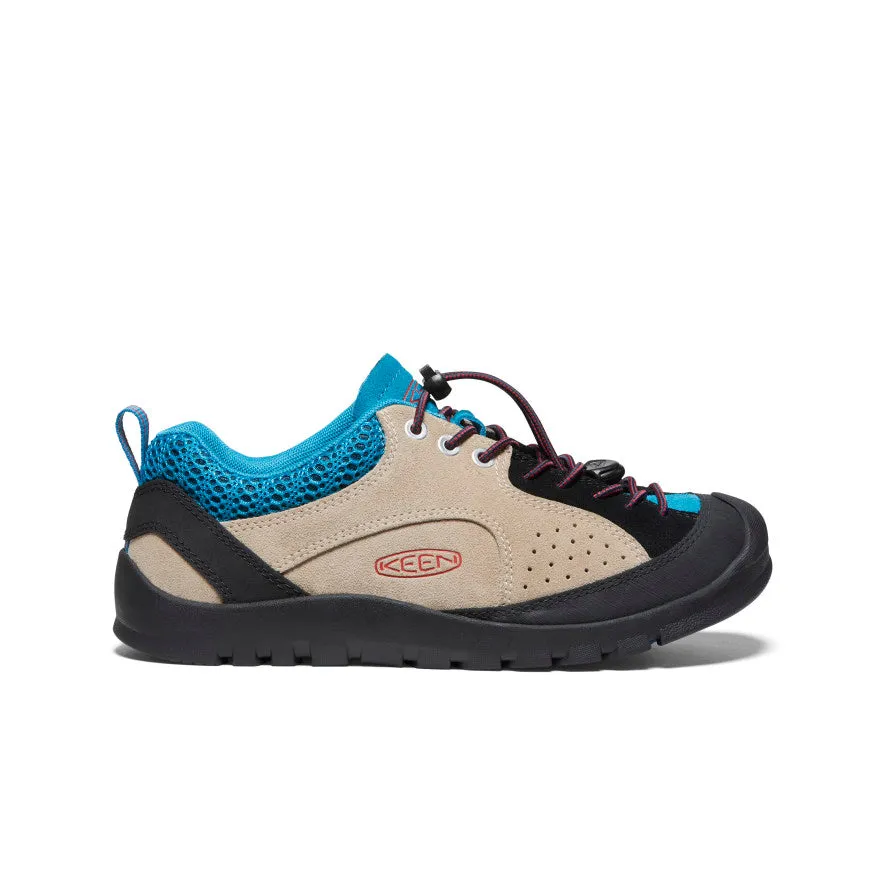 Women's Jasper Rocks Sneaker  |  Safari/Fjord Blue british retro Closed Toe Design