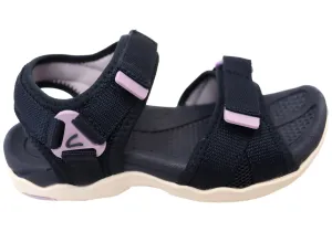 Breathable mesh Adjustable - strap kids' shoes Clarks Thelma Kids Girls Comfortable Adjustable Sandals
