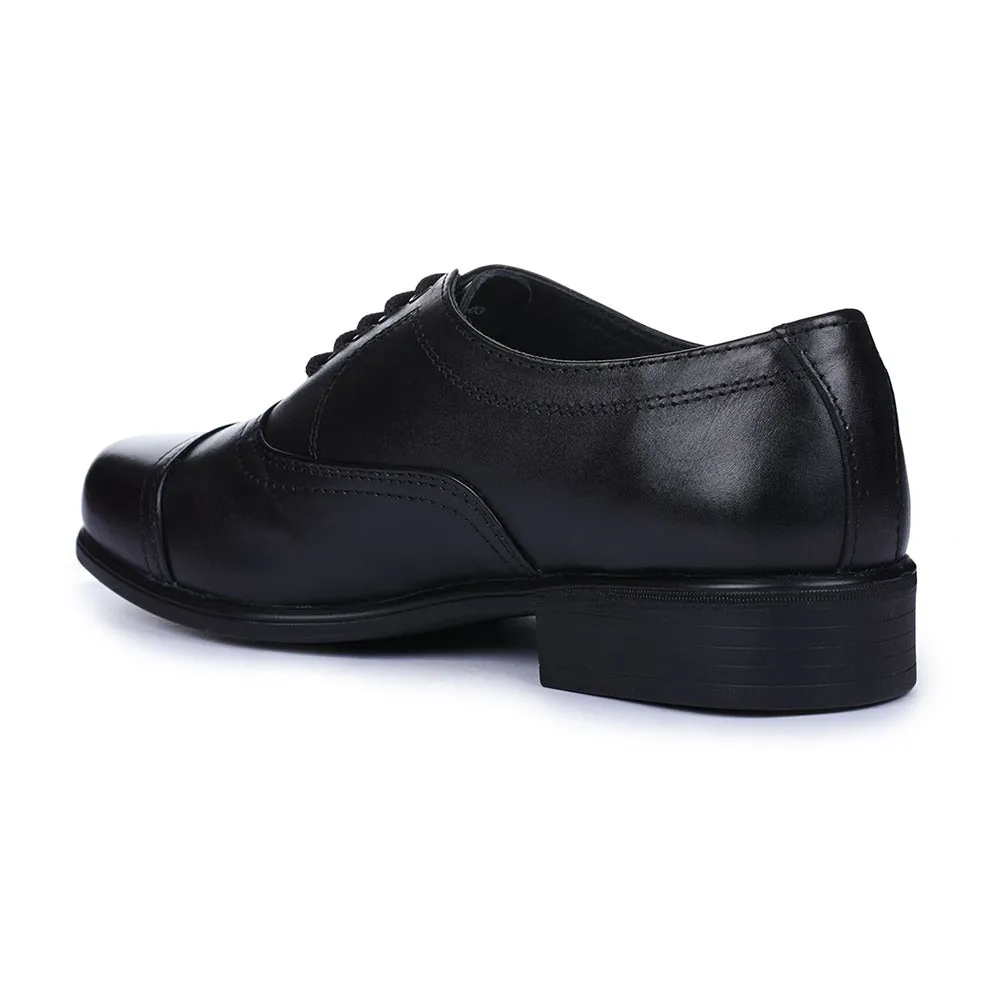 Confident Shade Fortune Black Classic Oxford Shoes For Men 7168-03 By Liberty