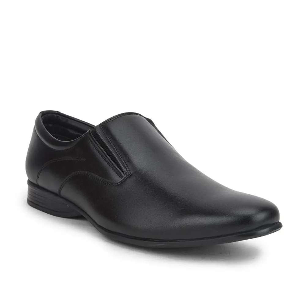 Fortune Black Formal Slip on Shoes For Men ROBERT-1 By Liberty Grab Shade Every Step