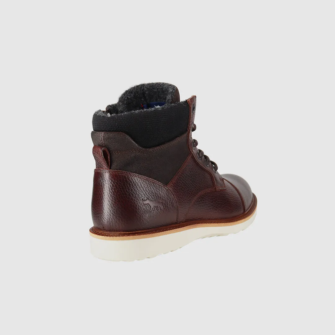 Everyday Pair Feather Light Windy Weather Nepean Lace Up Boots Dark Brown