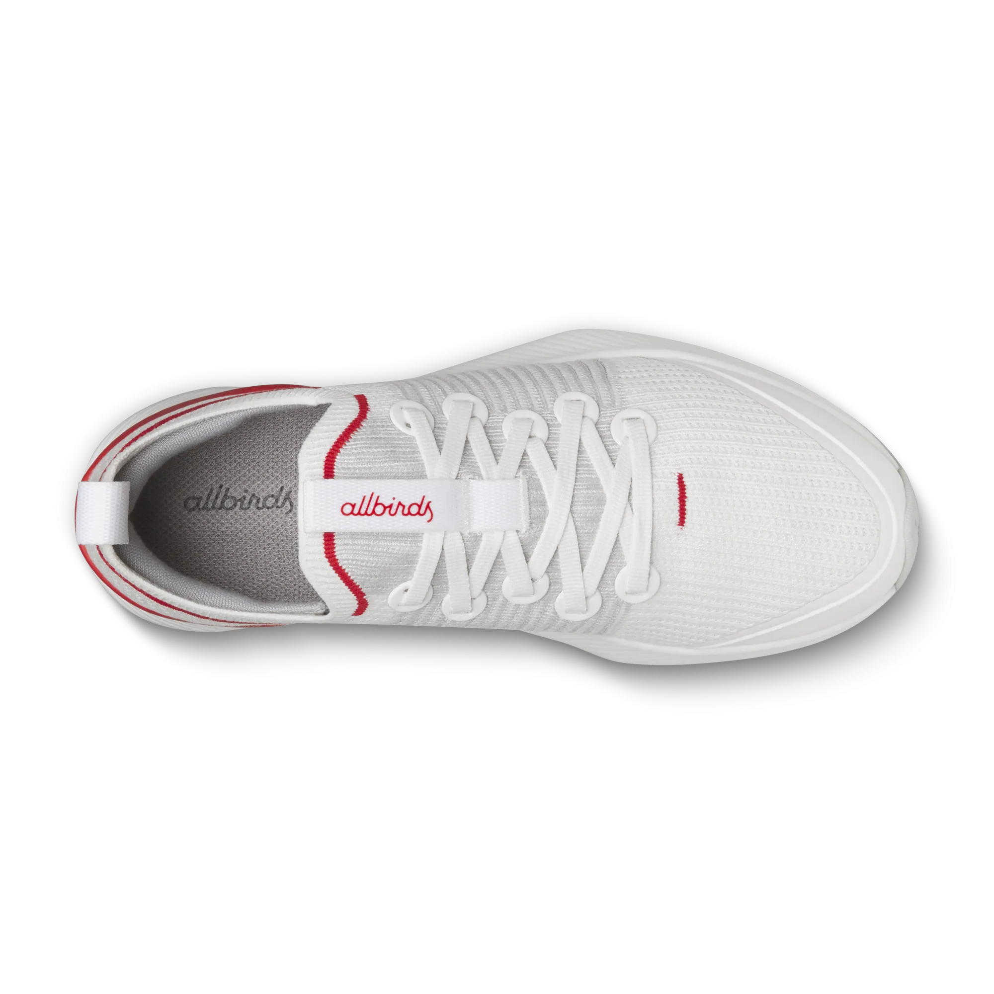 Mid Cut Women's Tree Glider - Blizzard/Bold Red (Blizzard Sole)