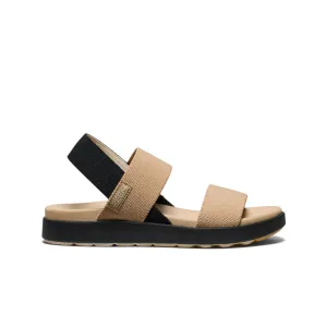 Reliable flair Women's Elle Backstrap Sandal  |  Cornstalk/Black