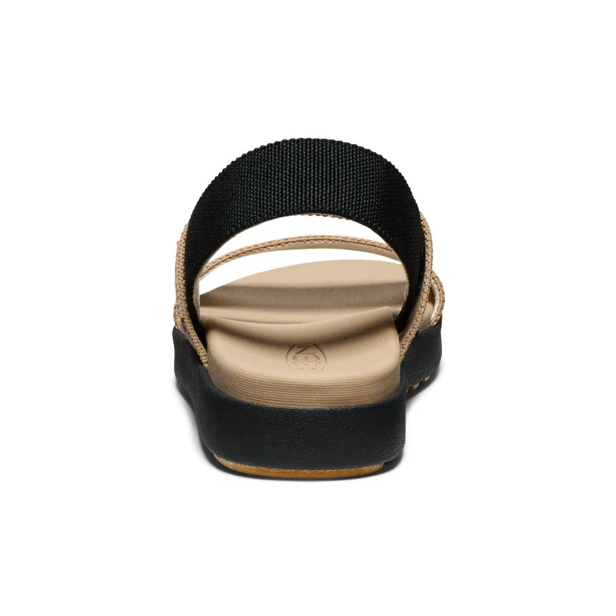 Perfect for Travel Quick Release Women's Elle Backstrap Sandal  |  Cornstalk/Black
