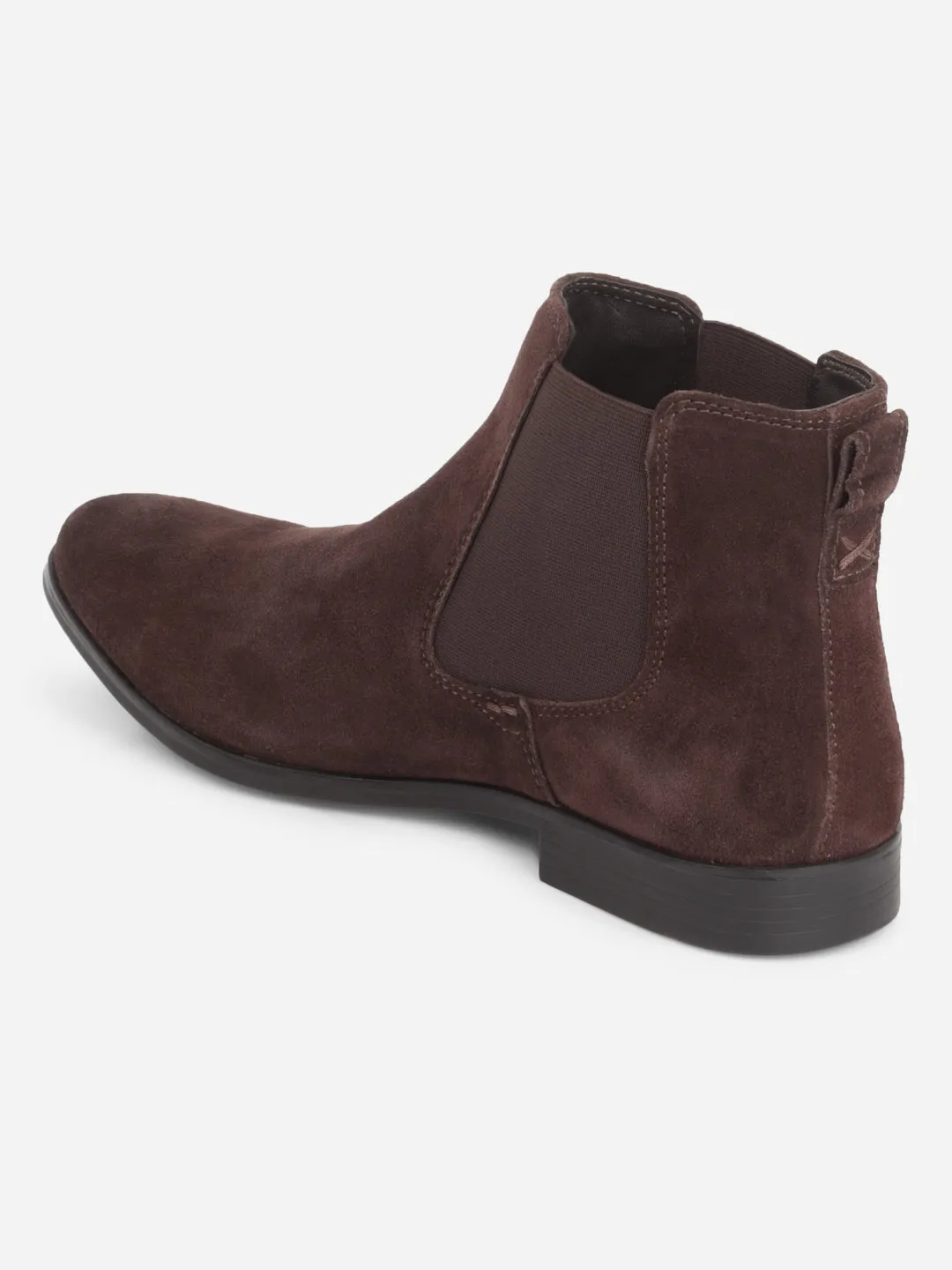 Island Step Men's Brown Chelsea Hi Fashion Boot (ID1183)