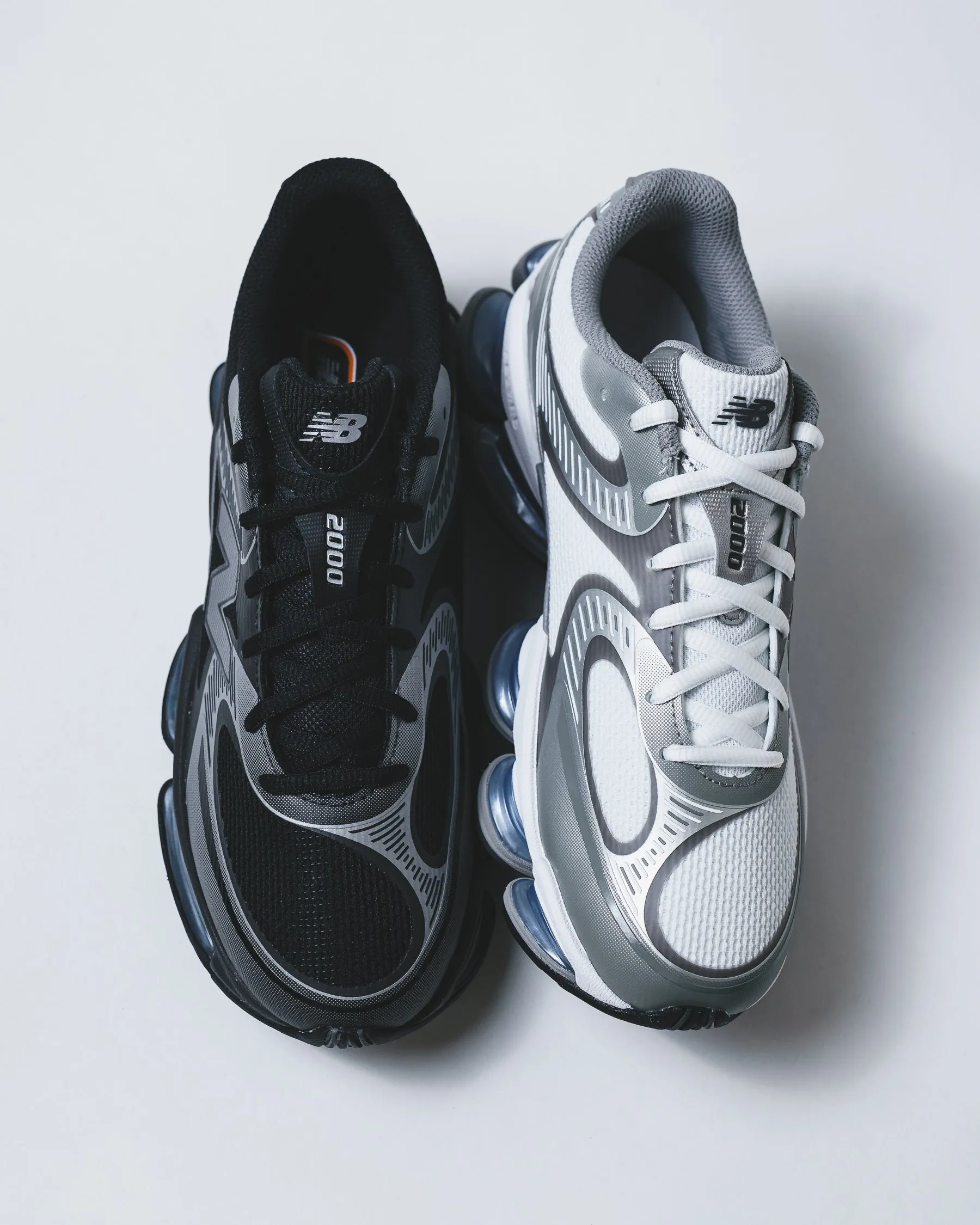 Elastic New Balance Unisex Abzorb 2000 White Silver Metallic Core U2000AA