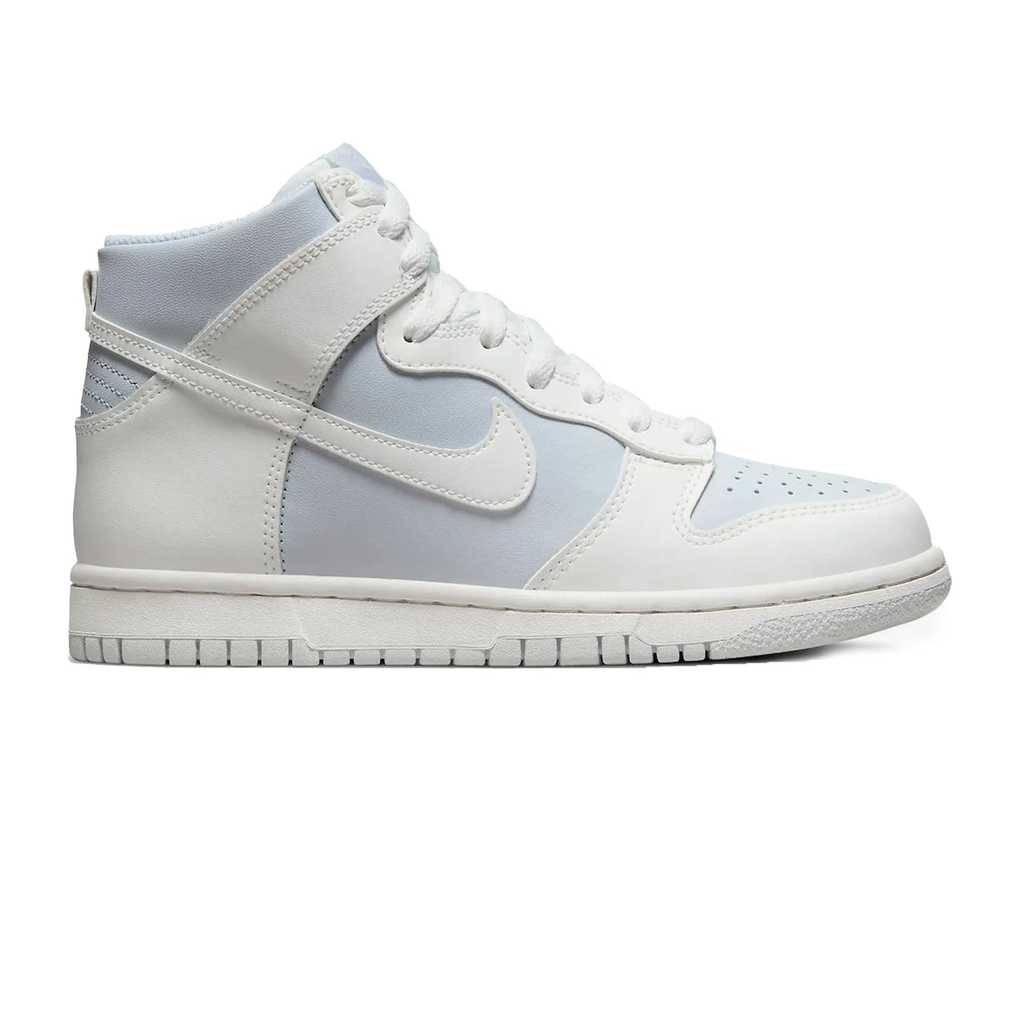 Teen Edge Nike Dunk High 'Summit White Football Grey' GS (2022)