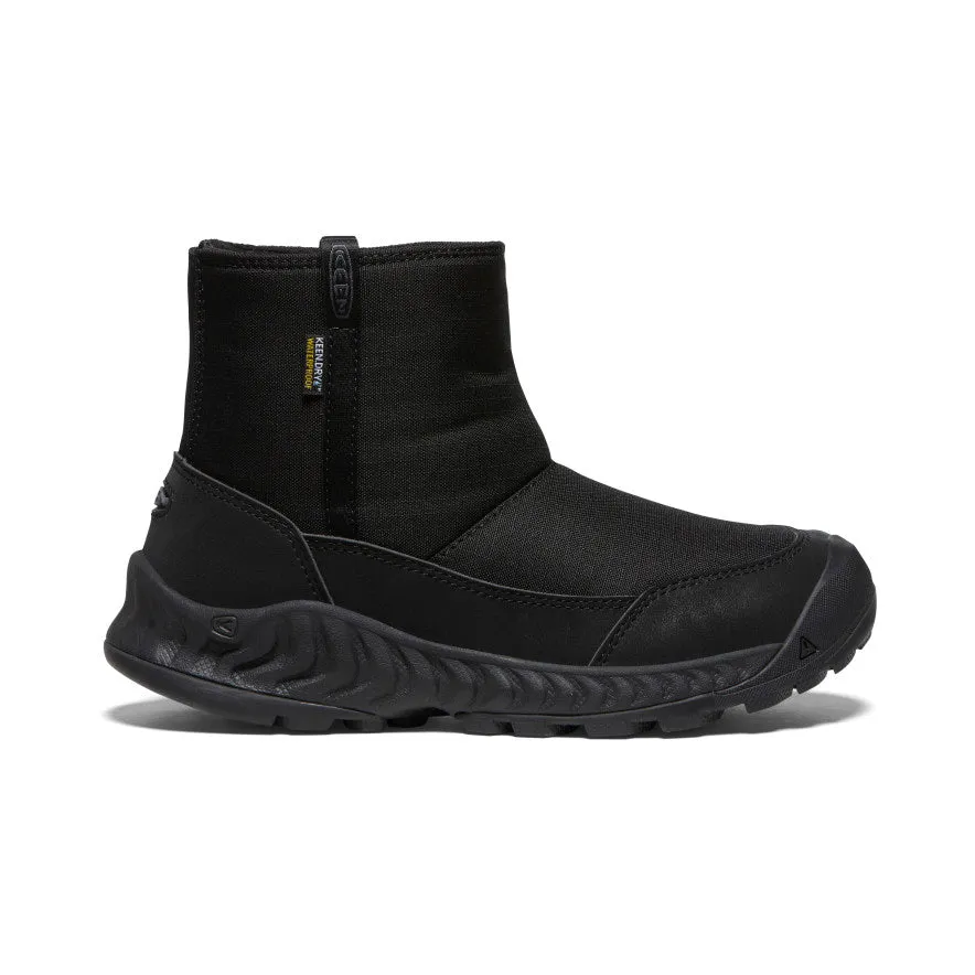 Tear Resistant Stitching Quick Break Women's Hood NXIS Waterproof Pull-On  |  Black/Black