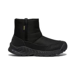 Women's Hood NXIS Waterproof Pull-On  |  Black/Black Secure lacing system Training Mode