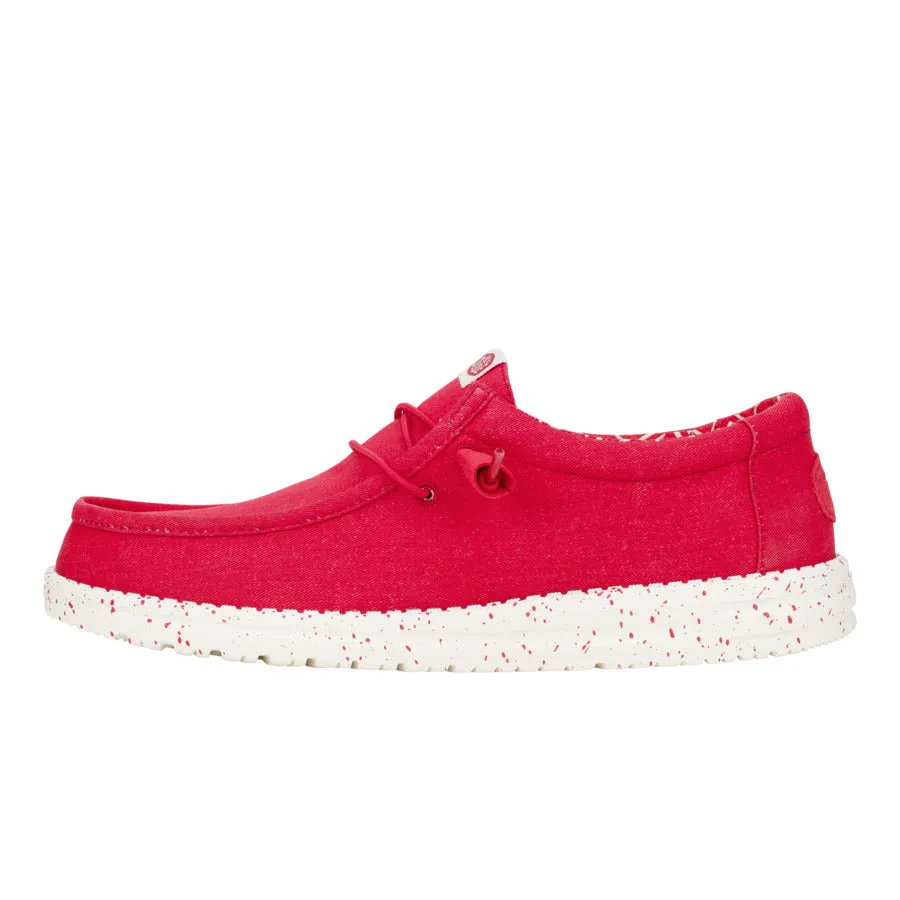 Air Dry Padded Comfort Cold Weather Wally Stretch Canvas  - Savvy Red