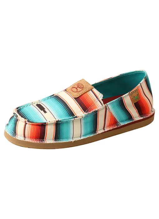 Fast Go Sun Jog Twisted X Serape Ladies Hooey Loper Slip On