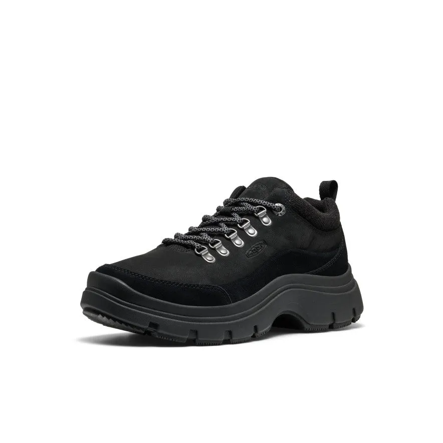 Knit texture Shockproof Women's Kosa Oxford  |  Black/Black