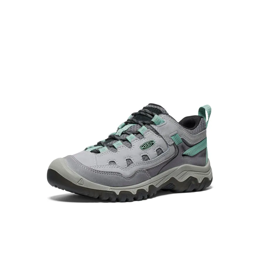 Women's Targhee IV Vented Hiking Shoe  |  Alloy/Granite Green Green Core Flexibility Feature