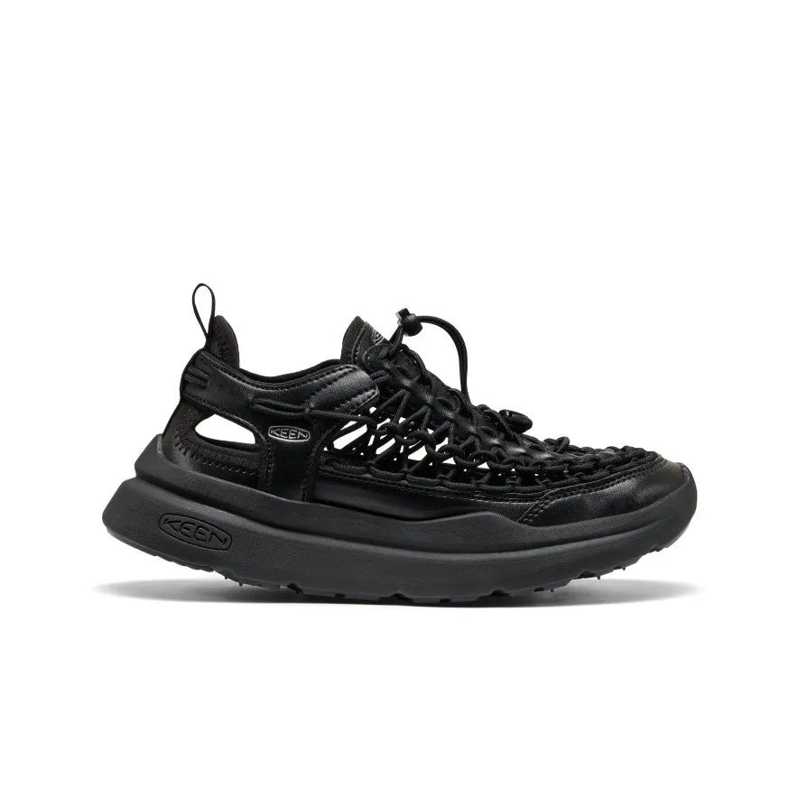 Trendy Look Foot Relaxation Women's UNEEK WK SNIDEL Sneaker  |  Black/Silver