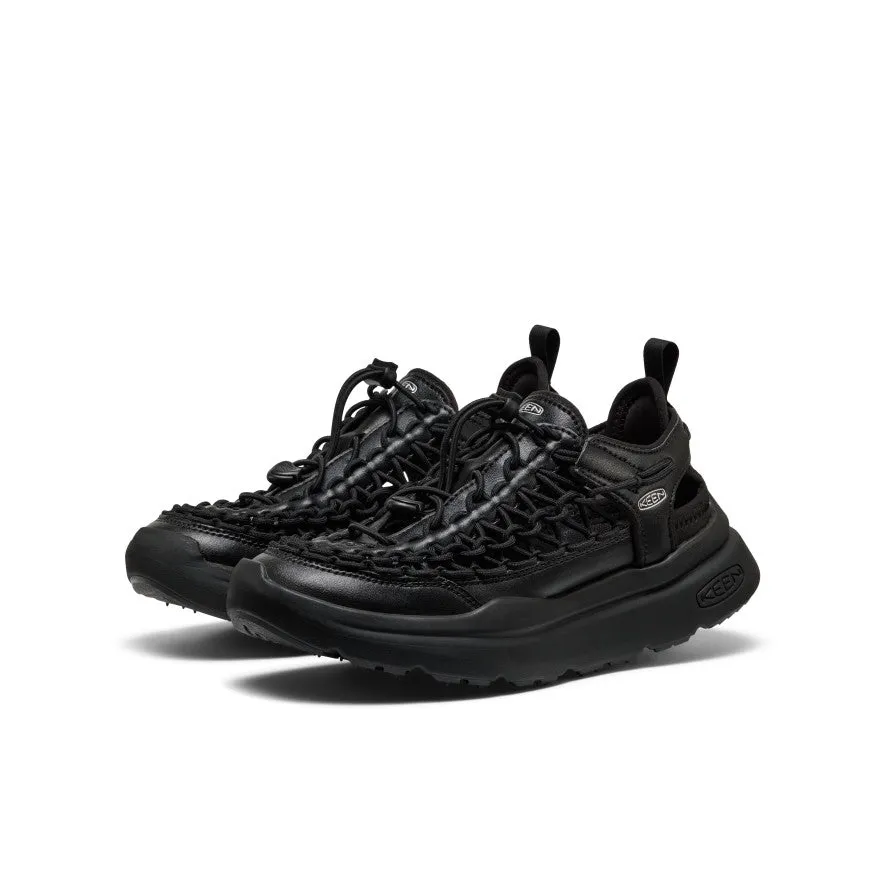 Women's UNEEK WK SNIDEL Sneaker  |  Black/Silver Slip Resistant Grip