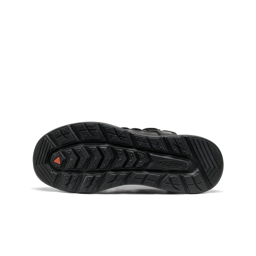 Soft Touch Simple Footwear Women's UNEEK WK SNIDEL Sneaker  |  Black/Silver