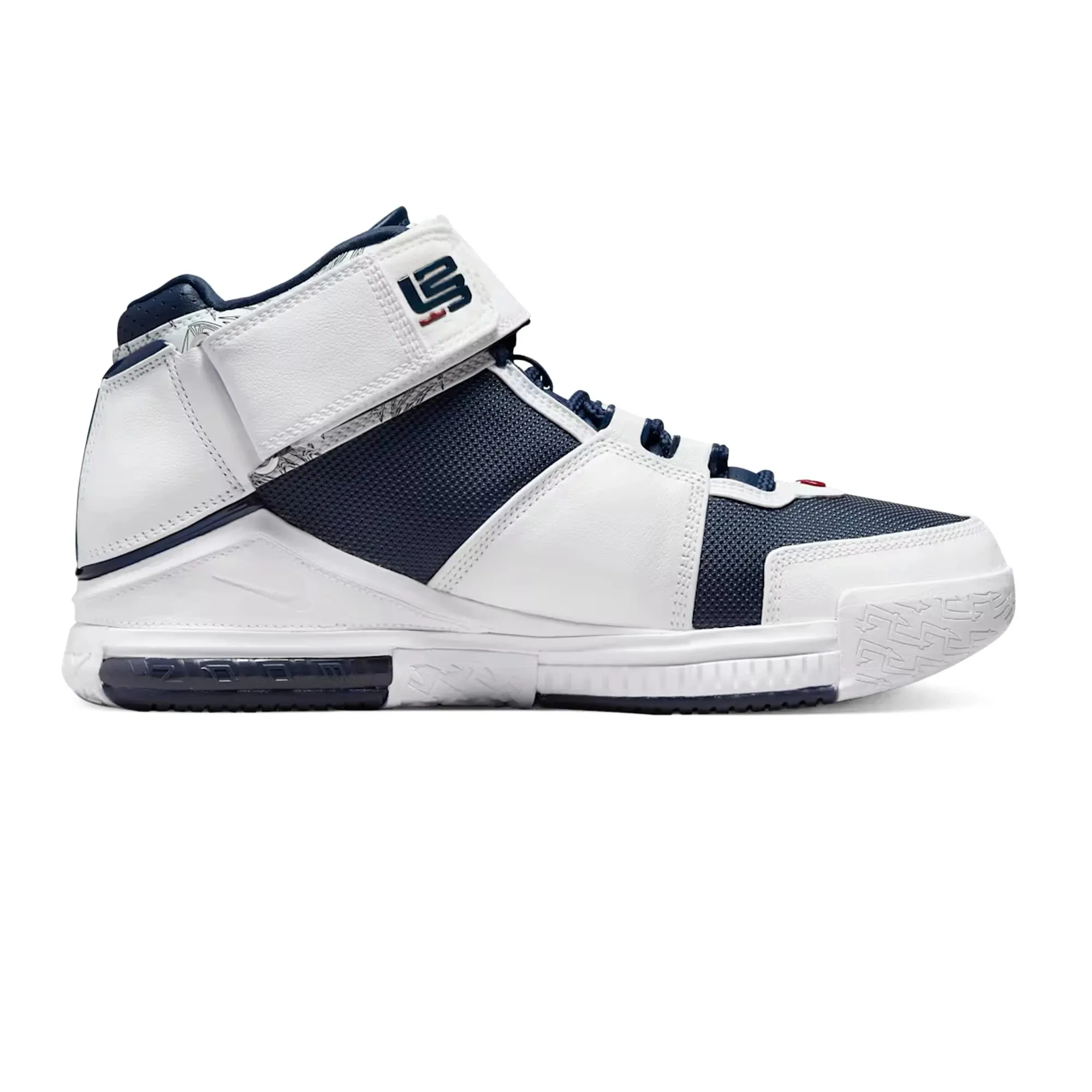Dual Tone Flexible Fit Nike LeBron Zoom 2 'Midnight Navy' (2022)