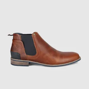 Casual Comfort Dion Chelsea Boots Tan