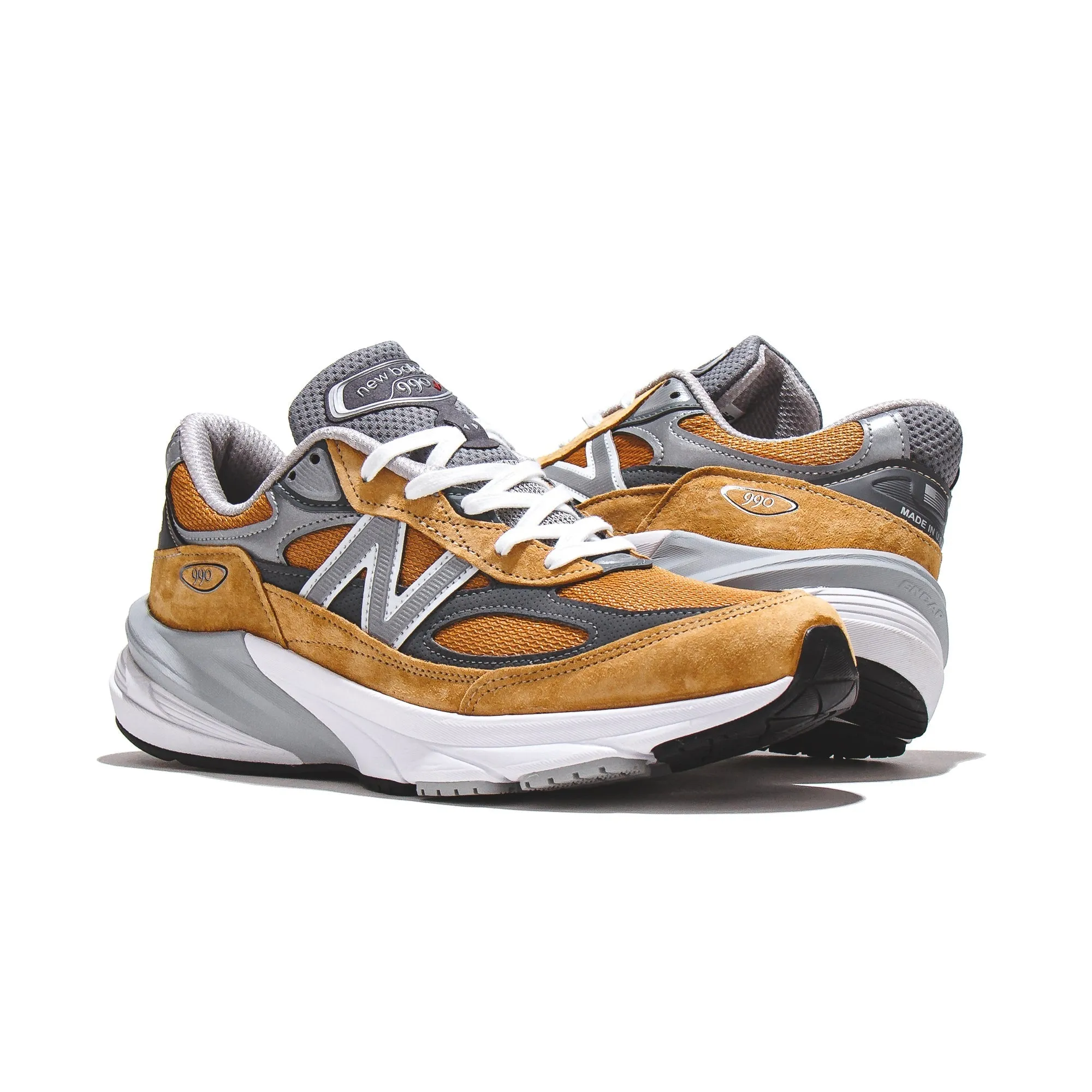 New Balance Unisex 990v6 Wheat Made In USA U990TN6 Air Dry Toe box