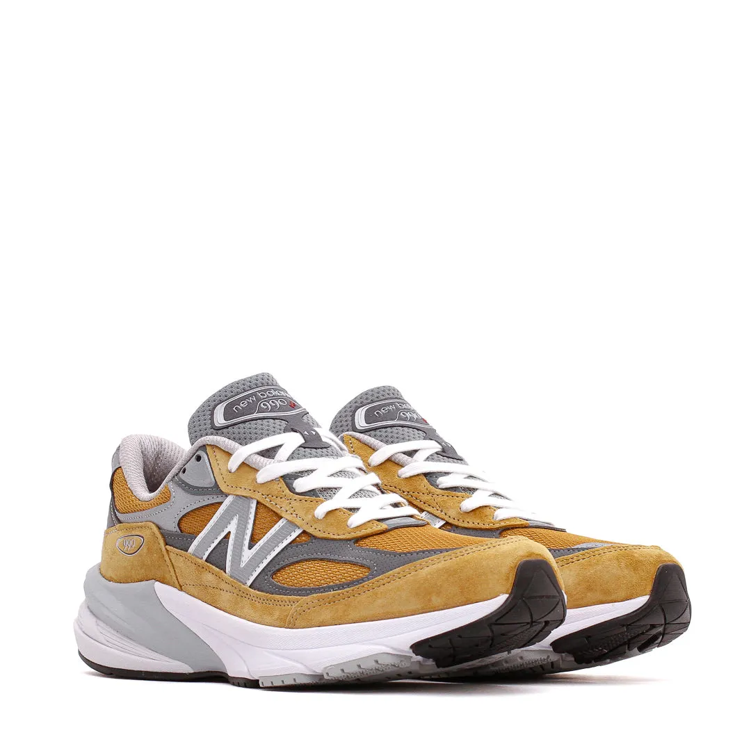 New Balance Unisex 990v6 Wheat Made In USA U990TN6 Anti Odor Buckle Fit