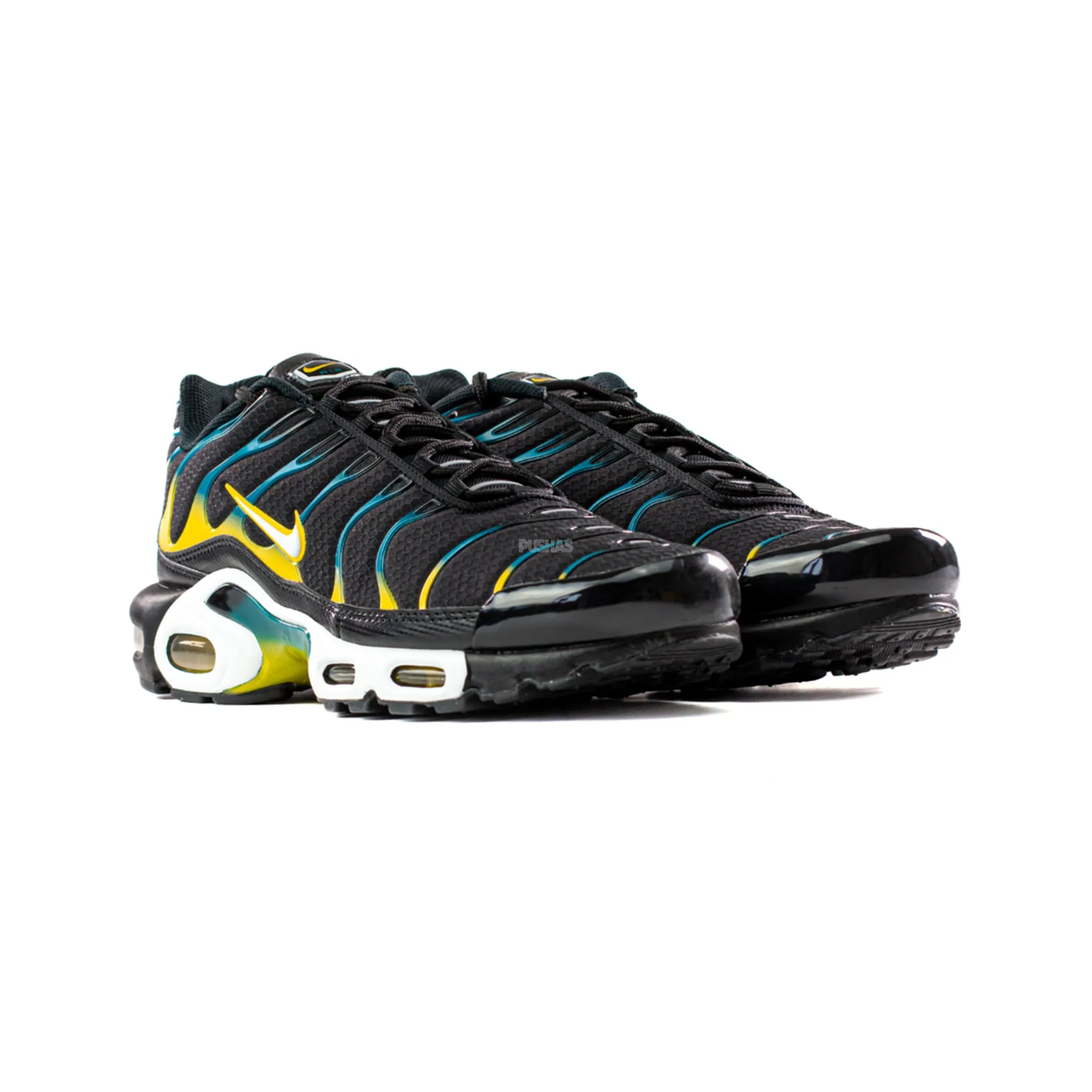 City Edge Nike Air Max Plus TN 'Black Teal Yellow' (2021)