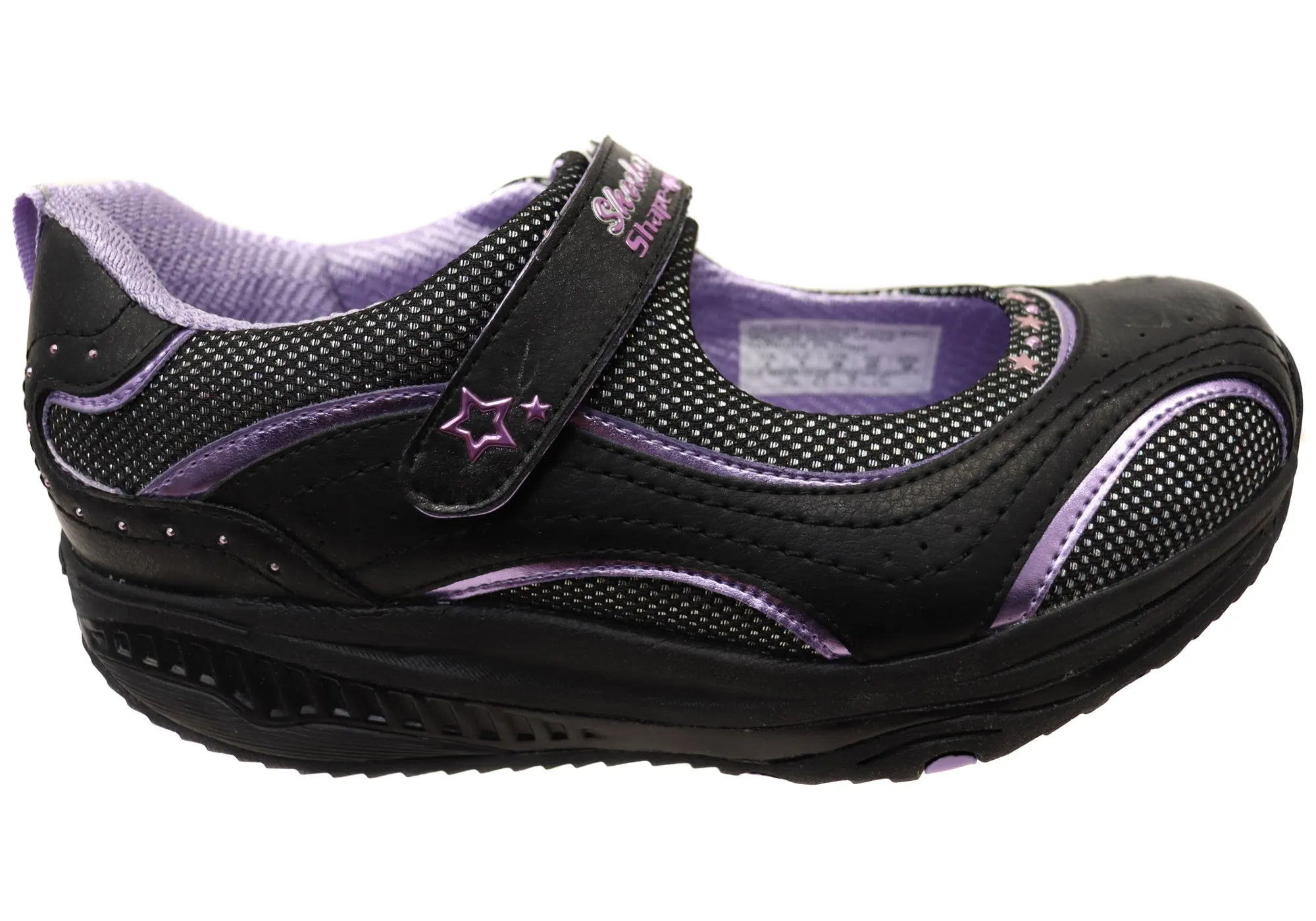 Skechers Kids Girls Shape Ups XF Mary Jane Shoes Teen - sized shoes