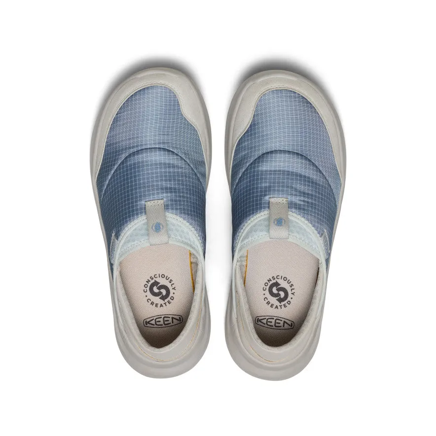Double Stitched Seams Women's Whyser Slip-On  |  Faded Denim
