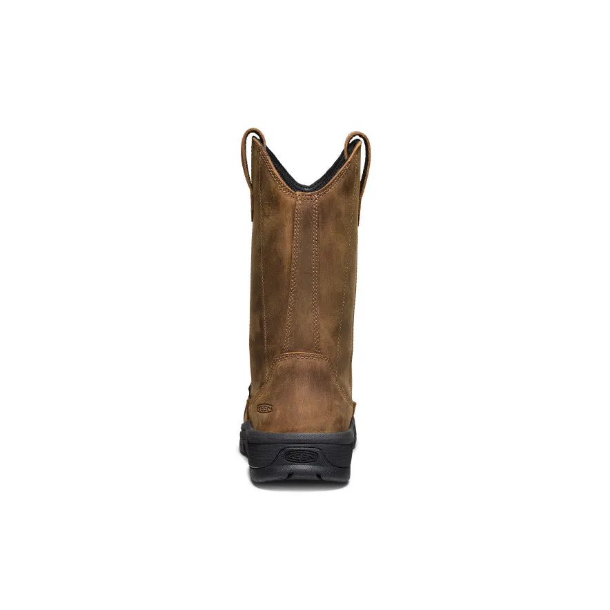 Women's Evanston Pull-On Waterproof Boot (Carbon Toe)  |  Bison/Black Practical Use