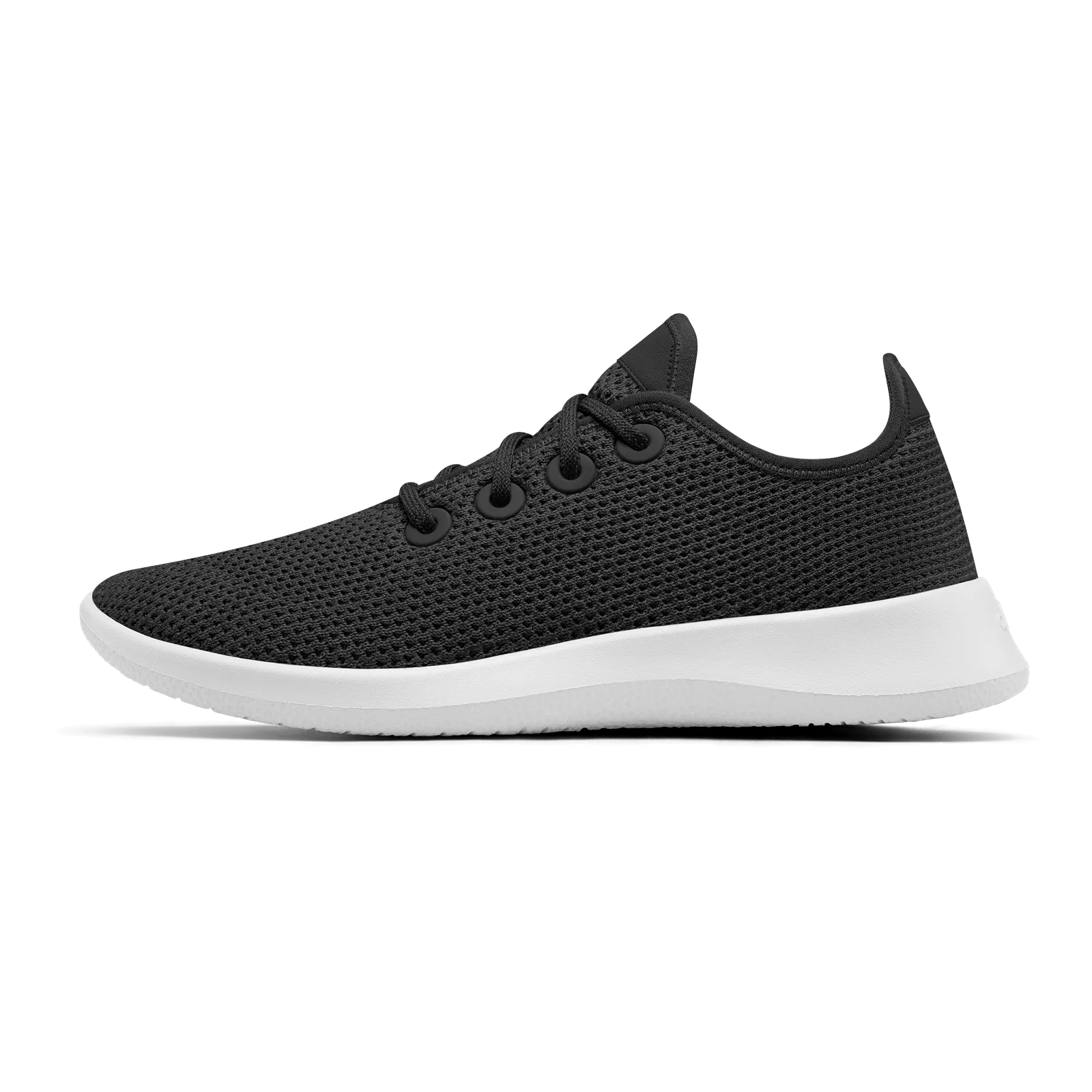 SculptedDesign Endurance Ready Women's Tree Runner - Jet Black (White Sole)