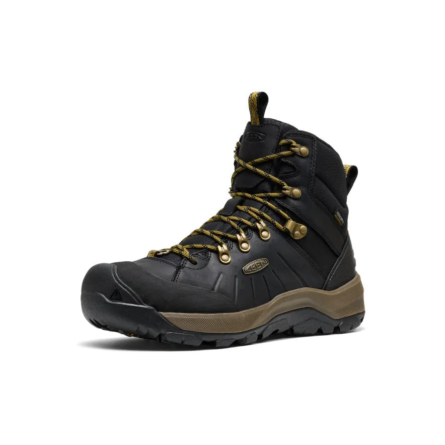 Men's Revel IV Polar Waterproof Boot  |  Black/Lemon Curry World Walk Feather Light Modern Commuters