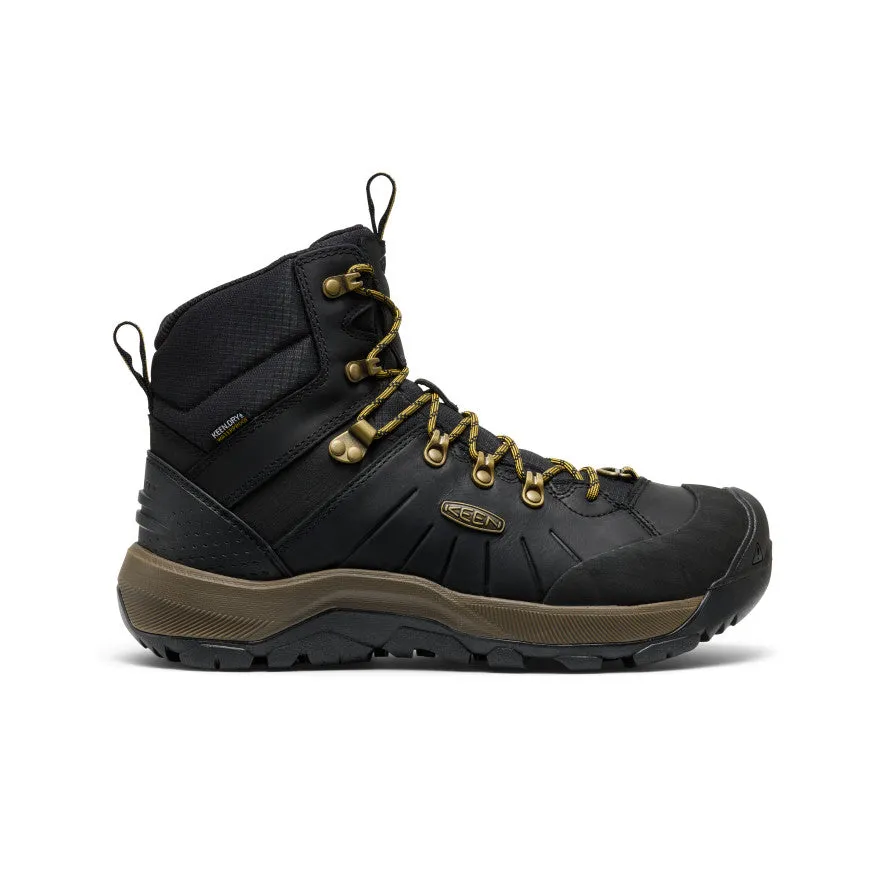 Men's Revel IV Polar Waterproof Boot  |  Black/Lemon Curry Fast Track Quick Life