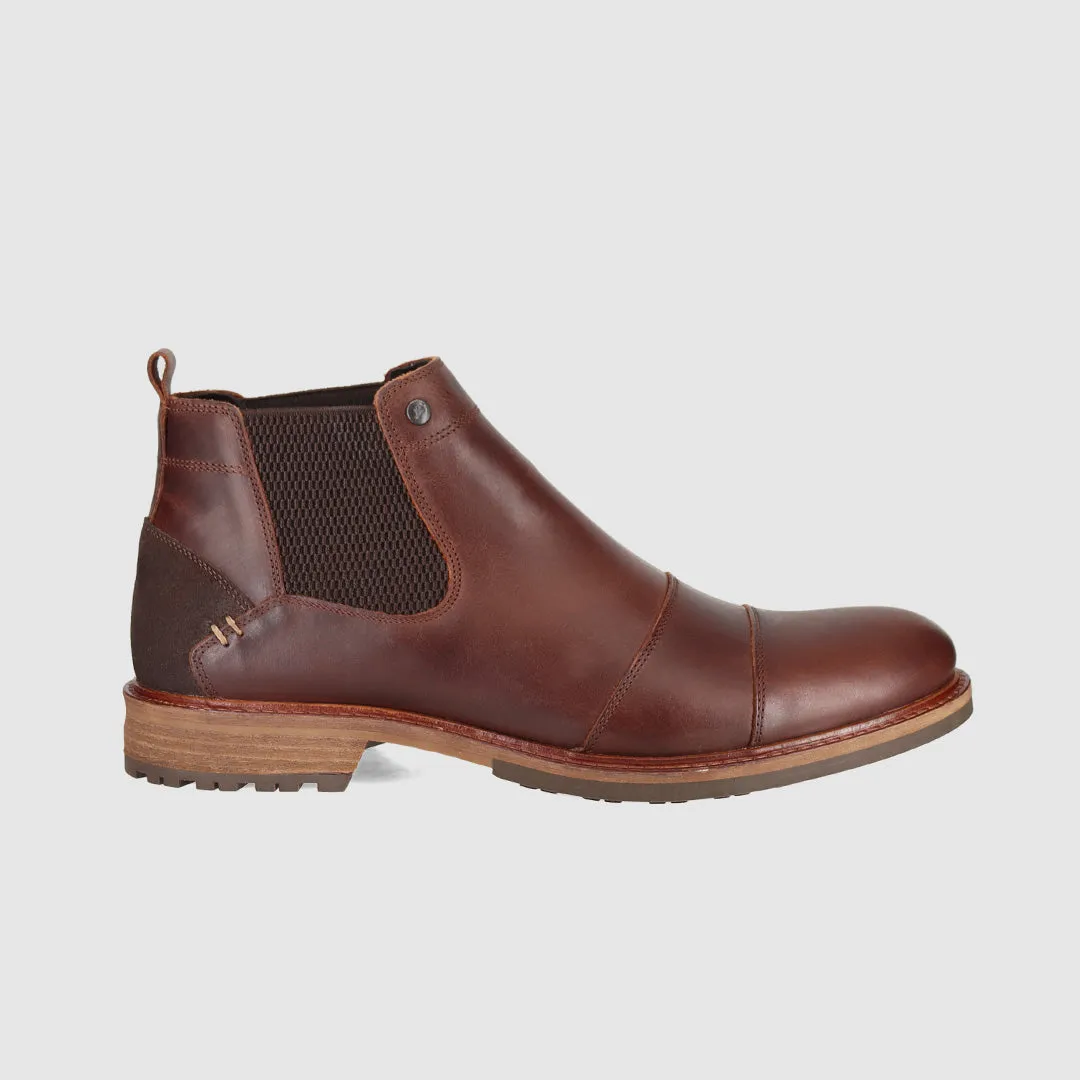 Bridge Chelsea Boots Dark Brown Year Round Weather Ready