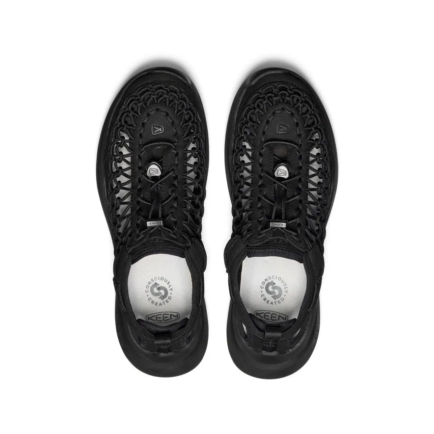 Breathable Urban Traveler Winter Comfort Men's UNEEK WK Sneaker  |  Black/Black