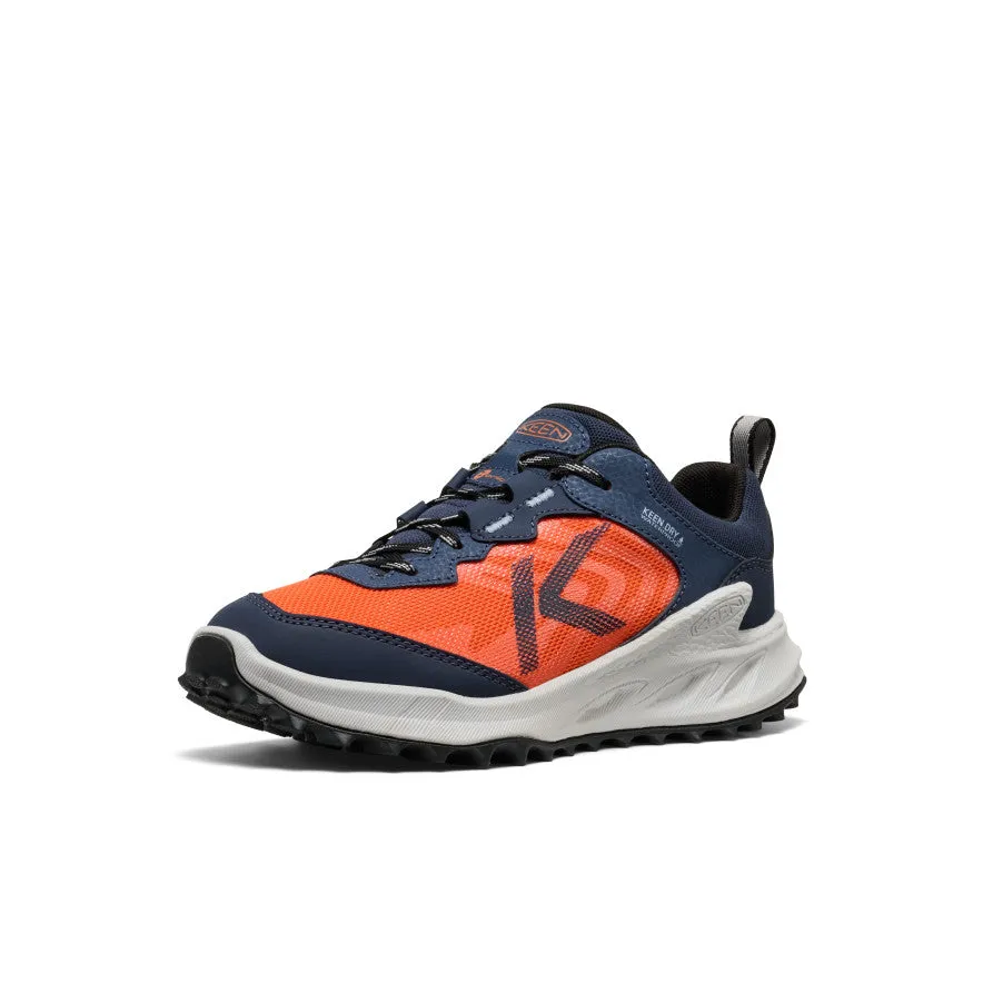 Big Kids' Zionic Waterproof Shoe  |  Naval Academy/Scarlet Ibis Preschoolers' fashion Flat - heeled kids' shoes