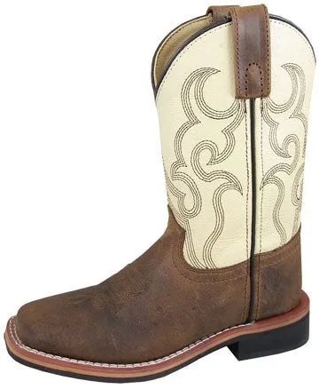 Smoky Mountain Children's Brown Boot Comfort Padding