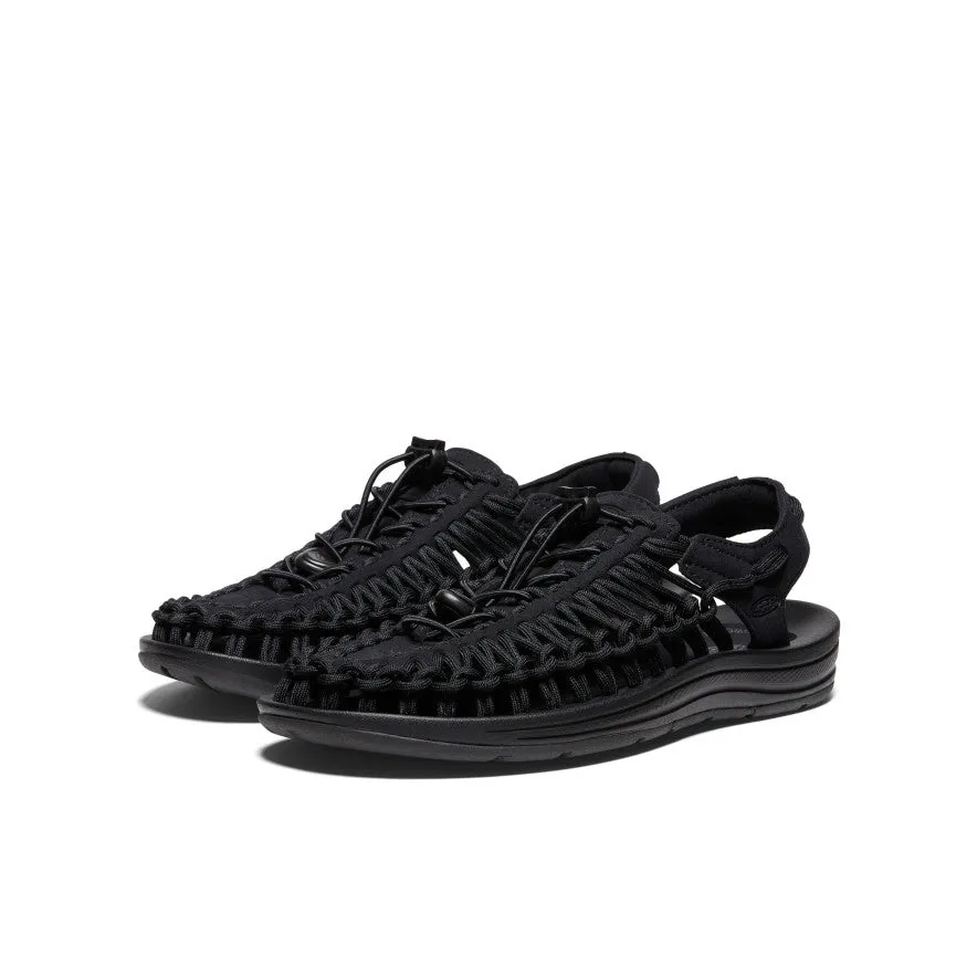 Comfort Padding heel cup Women's UNEEK Sneaker  |  Black/Black